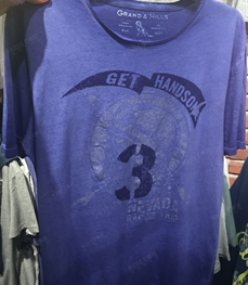 市场上装-T恤-（实拍）休闲男装t恤