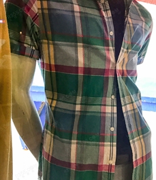 市场上装-衬衫-（实拍）休闲男装衬衫