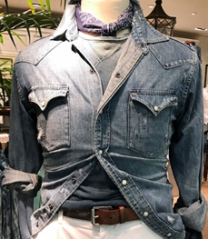 市场上装-衬衫-（实拍）休闲男装衬衫