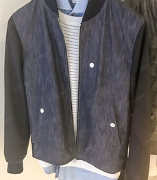 市场上装-夹克-（实拍）时尚商务夹克