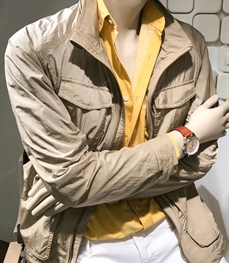 市场上装-夹克-（实拍）时尚商务夹克