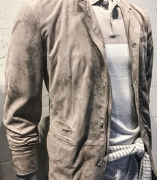 市场上装-皮衣-（实拍）时尚商务皮衣