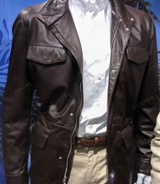 市场上装-皮衣-（实拍）时尚商务皮衣
