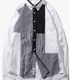 市场上装-衬衫-休闲男装衬衫