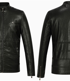 市场上装-皮衣-休闲男装皮衣