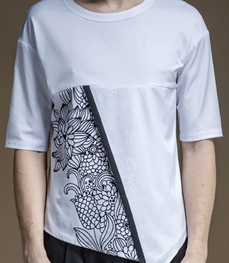 市场上装-T恤-时尚男装t恤