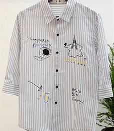 市场上装-衬衫-时尚男装衬衫