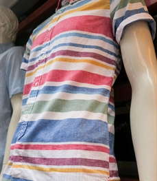 市场上装-衬衫-（实拍）休闲男装衬衫