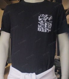 市场上装-T恤-（实拍）时尚商务t恤