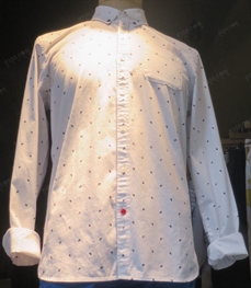 市场上装-衬衫-（实拍）时尚商务衬衫