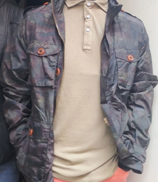 市场上装-中长外套-（实拍）时尚商务派克