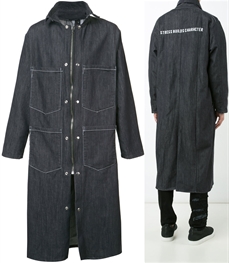 市场上装-中长外套-休闲男装中长外套