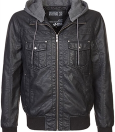 市场上装-皮衣-休闲男装皮衣