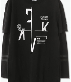 市场上装-T恤-休闲男装t恤