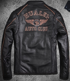 市场上装-皮衣-时尚男装皮衣