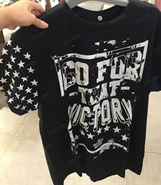 市场上装-T恤-（实拍）休闲男装t恤