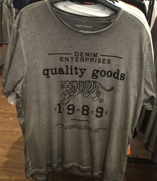 市场上装-T恤-（实拍）休闲男装t恤