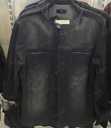 市场上装-衬衫-（实拍）休闲男装衬衫