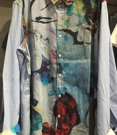 市场上装-衬衫-（实拍）休闲男装衬衫