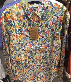 市场上装-衬衫-（实拍）休闲男装衬衫