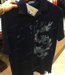 市场上装-T恤-（实拍）时尚商务t恤