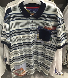 市场上装-T恤-（实拍）时尚商务t恤