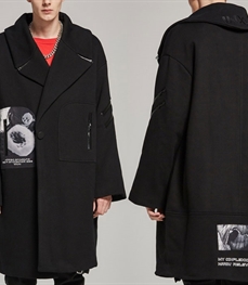 市场上装-中长外套-休闲男装中长外套