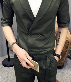 市场上装-套装-休闲男装套装