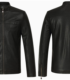 市场上装-皮衣-休闲男装皮衣