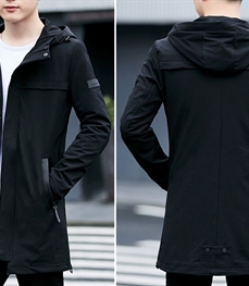 市场上装-中长外套-时尚男装中长外套