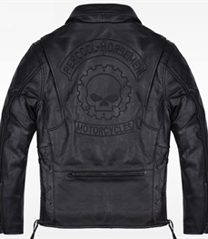 市场上装-皮衣-时尚男装皮衣