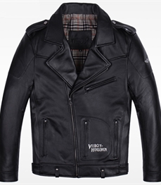 市场上装-皮衣-时尚男装皮衣