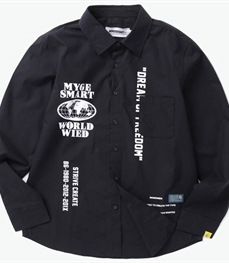 市场上装-衬衫-休闲男装衬衫