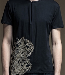 市场上装-T恤-时尚男装t恤