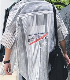 市场上装-衬衫-时尚男装衬衫