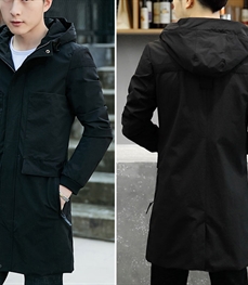 市场上装-中长外套-时尚男装中长外套