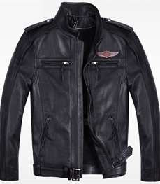 市场上装-皮衣-时尚男装皮衣