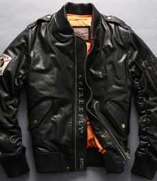 市场上装-皮衣-时尚男装皮衣