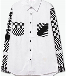 市场上装-衬衫-休闲男装衬衫