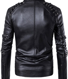 市场上装-皮衣-时尚男装皮衣
