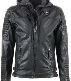 市场上装-皮衣-时尚男装皮衣