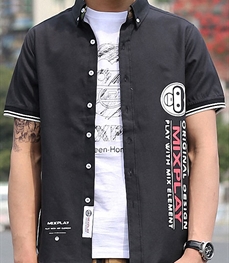 市场上装-衬衫-时尚男装衬衫