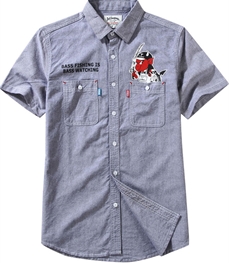 市场上装-衬衫-时尚男装衬衫