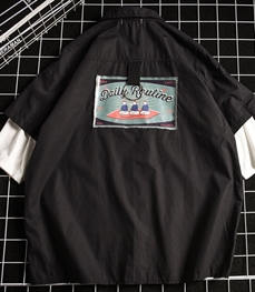 市场上装-衬衫-时尚男装衬衫