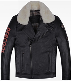 市场上装-皮衣-时尚男装皮衣