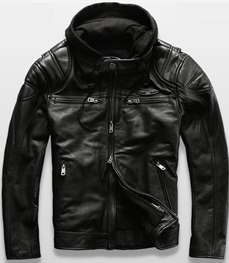 市场上装-皮衣-时尚男装皮衣
