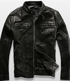 市场上装-皮衣-时尚男装皮衣
