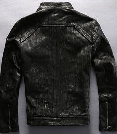 市场上装-皮衣-时尚男装皮衣