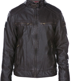 市场上装-皮衣-时尚男装皮衣