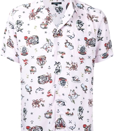 市场上装-衬衫-休闲男装衬衫